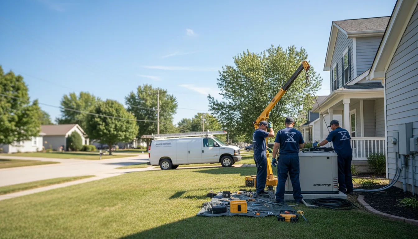 Generator Installation in Middletown, OH near me